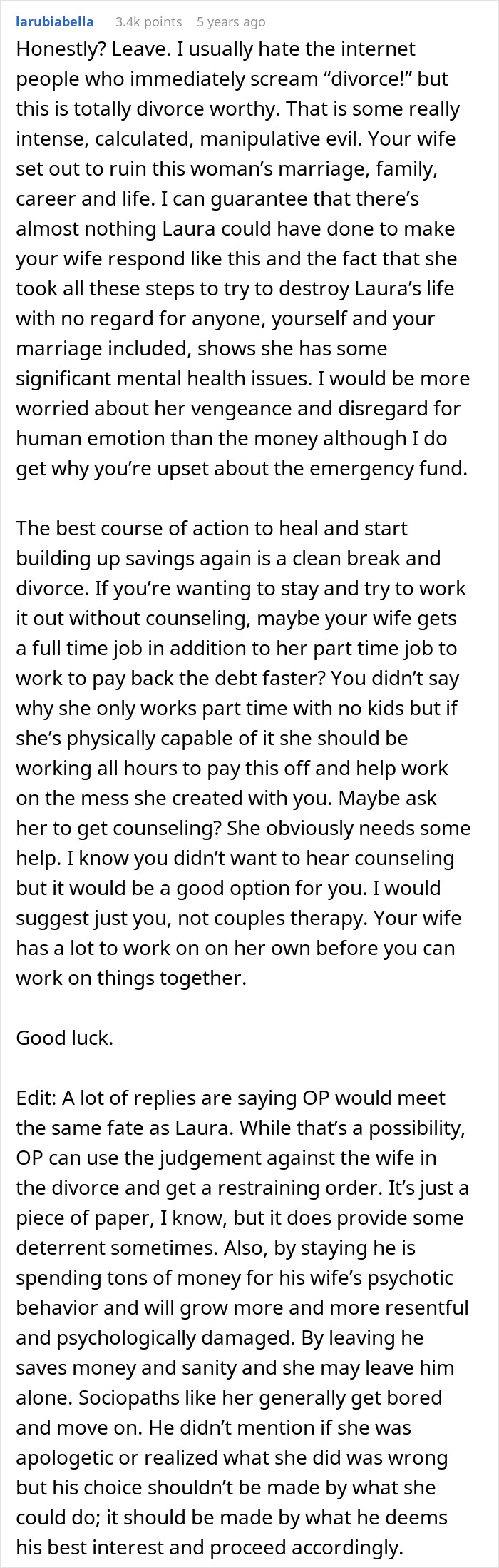 Woman’s “Stupid Lawsuit” Empties Couple’s Savings, Husband Can’t Move Past It Woman’s “Stupid Lawsuit” Empties Couple’s Savings, Husband Can’t Move Past It