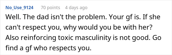 Man Has Enough Of GF Making Him Listen To How Unmanly He Is, Decides To Show He Has A Spine Man Has Enough Of GF Making Him Listen To How Unmanly He Is, Decides To Show He Has A Spine