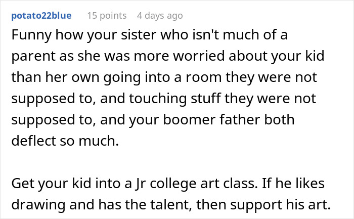 Woman Is Shocked By Nephew’s Drawings, Demands He Be Punished Woman Is Shocked By Nephew’s Drawings, Demands He Be Punished