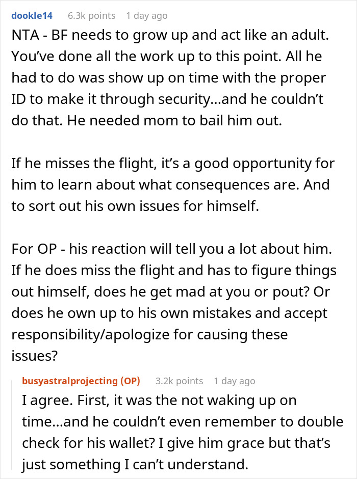 Guy Left Calling For Mommy’s Help For A Second Time As GF Refuses To Miss Trip Guy Left Calling For Mommy’s Help For A Second Time As GF Refuses To Miss Trip