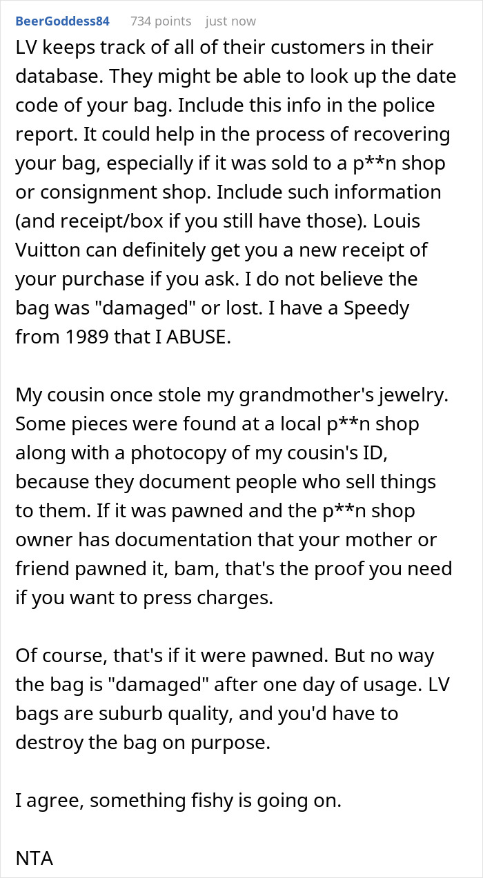 Mom Loses Teen's Louis Vuitton Bag After Lending It To Friend, She Snaps At Her, Drama Ensues Mom Loses Teen's Louis Vuitton Bag After Lending It To Friend, She Snaps At Her, Drama Ensues