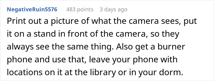 “Called Me In The Middle Of The Night Screaming”: Parents Put Camera In Daughters’ Dorm “Called Me In The Middle Of The Night Screaming”: Parents Put Camera In Daughters’ Dorm