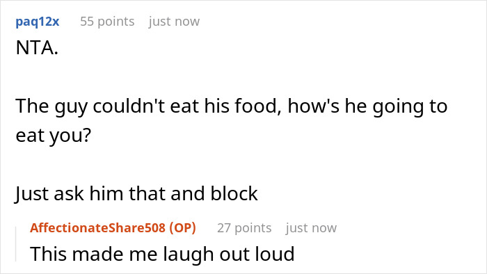 30YO Acts Like A Kid When It Comes To Food, Won’t Eat Anything “Complicated”, Chef GF Dumps Him 30YO Acts Like A Kid When It Comes To Food, Won’t Eat Anything “Complicated”, Chef GF Dumps Him