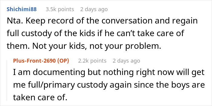 “AITA For Reminding My Ex I’m Only Responsible For Our Children And Not All Of His Kids?” “AITA For Reminding My Ex I’m Only Responsible For Our Children And Not All Of His Kids?”