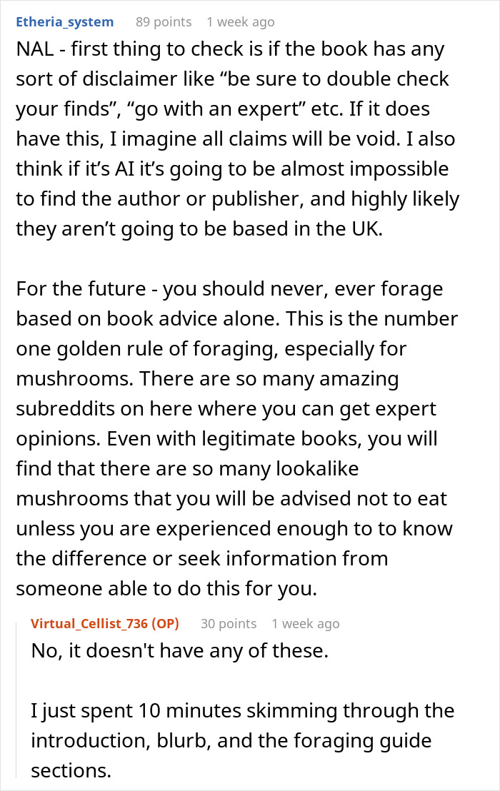 "My Entire Family Was In Hospital": Family Finds Out Mushroom Book Was AI-Generated "My Entire Family Was In Hospital": Family Finds Out Mushroom Book Was AI-Generated
