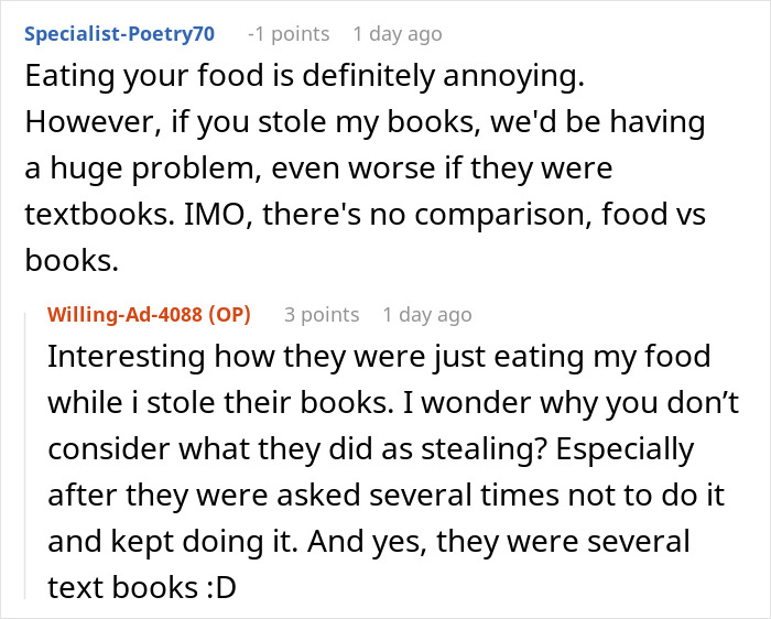 "They Never Asked And They Always Ate Everything": Woman Gets Revenge On Roommate "They Never Asked And They Always Ate Everything": Woman Gets Revenge On Roommate