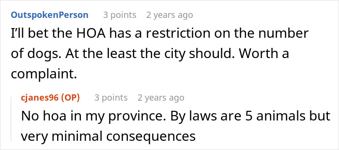 Bad Neighbors Scream At Lady For Using Her Own Yard Due To Their Reactive Dogs, She Gets Revenge Bad Neighbors Scream At Lady For Using Her Own Yard Due To Their Reactive Dogs, She Gets Revenge