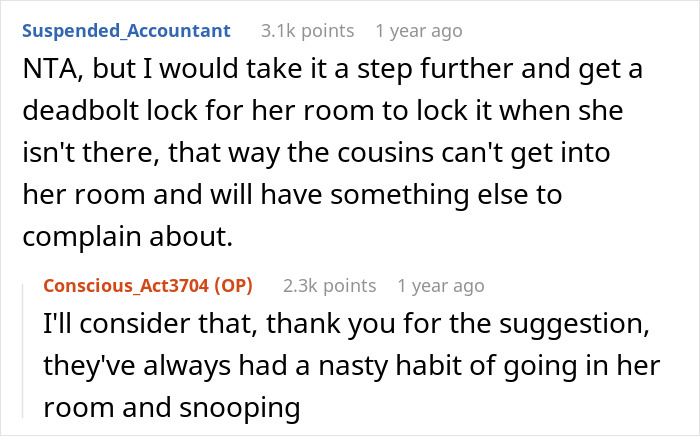 Daughter in Tears After Dad Buys Locked Storage Bin To Protect Her Snacks From Cousins Daughter in Tears After Dad Buys Locked Storage Bin To Protect Her Snacks From Cousins