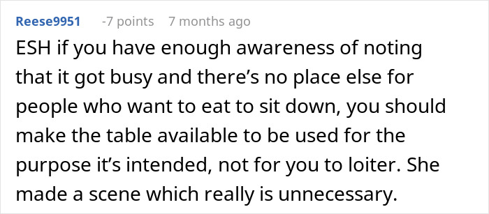 “She’s Scaring My Kids”: Entitled Woman Wants A Table, Tries Taking It From The Wrong Person “She’s Scaring My Kids”: Entitled Woman Wants A Table, Tries Taking It From The Wrong Person
