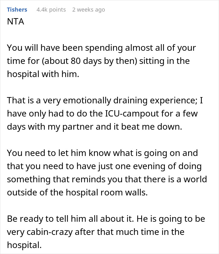 Once-In-A-Lifetime Concert Leaves Woman In A Turmoil Of Guilt As Husband Ails In The ICU Once-In-A-Lifetime Concert Leaves Woman In A Turmoil Of Guilt As Husband Ails In The ICU