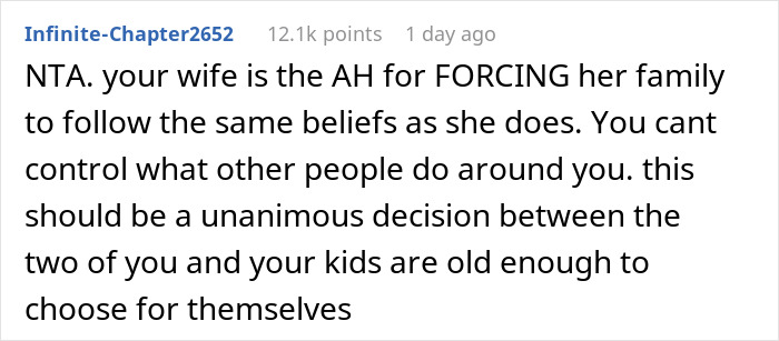 "AITA For Secretly Cheating On Our Vegetarian Diet That My Wife Made Our Family Do?" "AITA For Secretly Cheating On Our Vegetarian Diet That My Wife Made Our Family Do?"