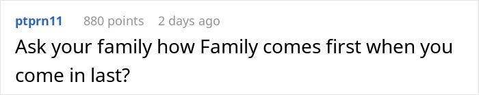 “Family Comes First”: Man Refuses To Help Parents After They Give Their House To Sister “Family Comes First”: Man Refuses To Help Parents After They Give Their House To Sister