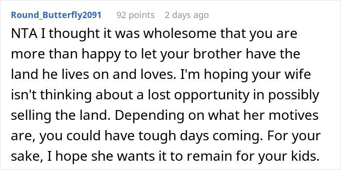 Woman Refuses To Speak To Husband Until He Changes His Decision To Share Inheritance With Brother Woman Refuses To Speak To Husband Until He Changes His Decision To Share Inheritance With Brother