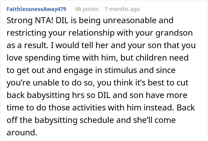 Grandma Doesn’t Want To Babysit Anymore As DIL Sets Ridiculous Rules For 3YO’s First Experiences Grandma Doesn’t Want To Babysit Anymore As DIL Sets Ridiculous Rules For 3YO’s First Experiences
