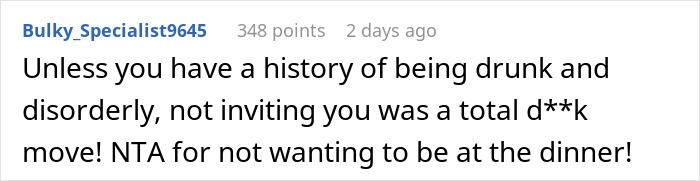Bride Bans Groom’s Bro From Wedding Due To Age, Sparks Drama As He Refuses To Attend Family Dinner Bride Bans Groom’s Bro From Wedding Due To Age, Sparks Drama As He Refuses To Attend Family Dinner