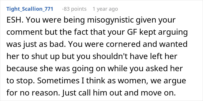 Man Leaves GF Without A Ride And Ignores Her Calls For Not Dropping His Misogynistic Comment Man Leaves GF Without A Ride And Ignores Her Calls For Not Dropping His Misogynistic Comment