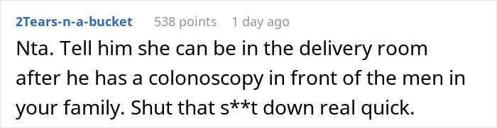 Man Explodes At Pregnant Wife After She Says Her Toxic MIL Won’t Be Allowed In The Delivery Room Man Explodes At Pregnant Wife After She Says Her Toxic MIL Won’t Be Allowed In The Delivery Room