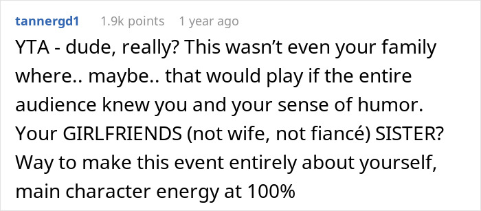 “Nobody Laughed”: Guy Leaves Wedding With His Tail Between His Legs After “Joke” Fails “Nobody Laughed”: Guy Leaves Wedding With His Tail Between His Legs After “Joke” Fails