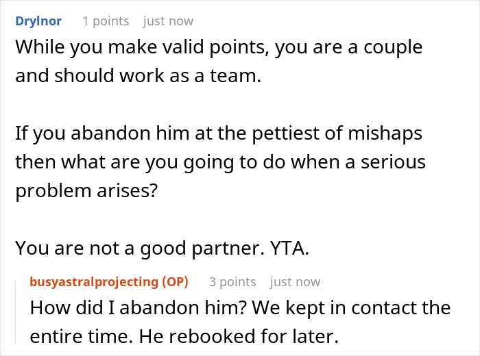 Guy Left Calling For Mommy’s Help For A Second Time As GF Refuses To Miss Trip Guy Left Calling For Mommy’s Help For A Second Time As GF Refuses To Miss Trip