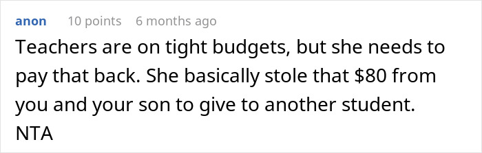 Teacher Forces Boy To Give Up $80 Worth Of Throws To Wasteful Classmate, Mom Retaliates Teacher Forces Boy To Give Up $80 Worth Of Throws To Wasteful Classmate, Mom Retaliates
