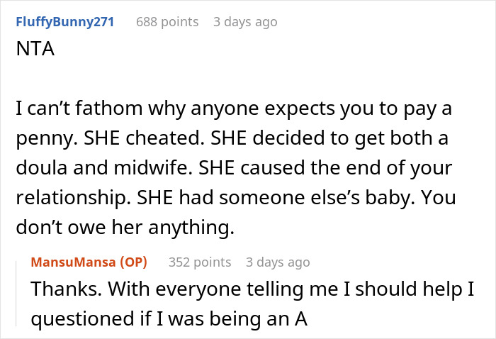 Man Turns His Back On Cheating Ex And Her Baby After DNA Test Results: “She’s On Her Own” Man Turns His Back On Cheating Ex And Her Baby After DNA Test Results: “She’s On Her Own”