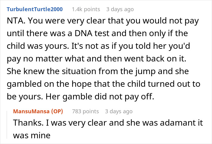 Man Turns His Back On Cheating Ex And Her Baby After DNA Test Results: “She’s On Her Own” Man Turns His Back On Cheating Ex And Her Baby After DNA Test Results: “She’s On Her Own”