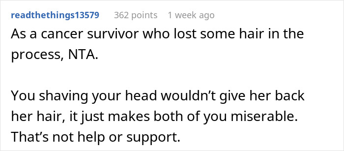 Drama Unfolds As Daughter Refuses To Buzz Her Hair To Make Wig For Sis With Cancer, Mom Enraged Drama Unfolds As Daughter Refuses To Buzz Her Hair To Make Wig For Sis With Cancer, Mom Enraged