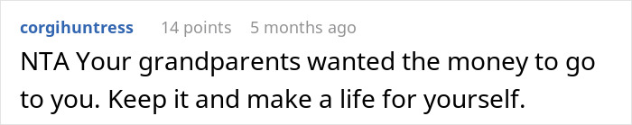 Family Regrets Treating Daughter Poorly After She Refuses To Share Her $700k Inheritance Family Regrets Treating Daughter Poorly After She Refuses To Share Her $700k Inheritance