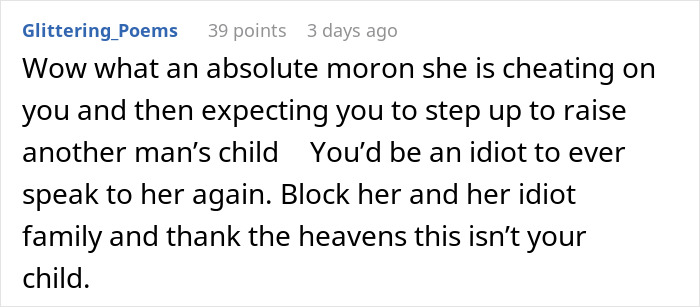 Man Turns His Back On Cheating Ex And Her Baby After DNA Test Results: “She’s On Her Own” Man Turns His Back On Cheating Ex And Her Baby After DNA Test Results: “She’s On Her Own”