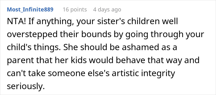 Woman Is Shocked By Nephew’s Drawings, Demands He Be Punished Woman Is Shocked By Nephew’s Drawings, Demands He Be Punished