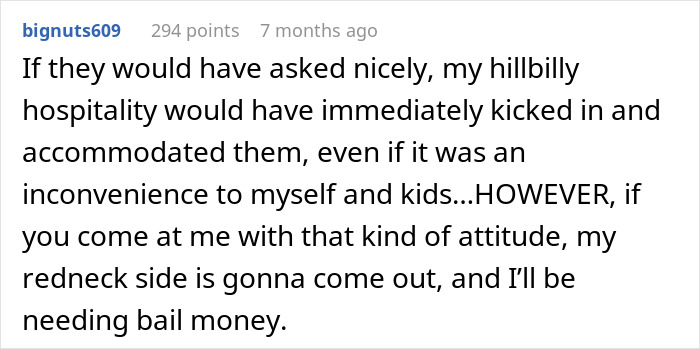 “She’s Scaring My Kids”: Entitled Woman Wants A Table, Tries Taking It From The Wrong Person “She’s Scaring My Kids”: Entitled Woman Wants A Table, Tries Taking It From The Wrong Person
