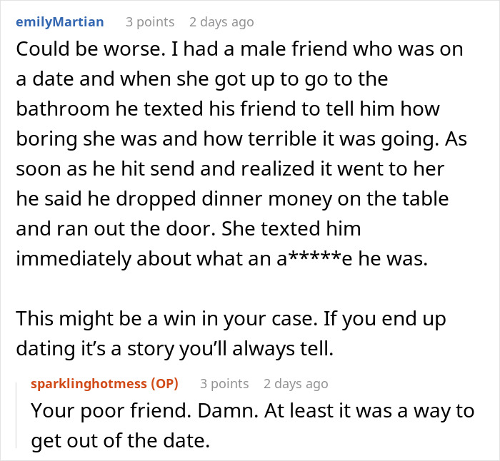 Woman Accidentally Texts A Detailed First Date Review And Rating To Her Date Woman Accidentally Texts A Detailed First Date Review And Rating To Her Date