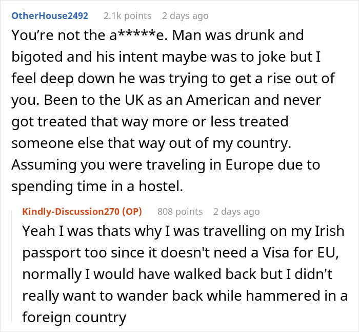 Irish American Mocks A British Guy, Gets A Reality Check After He Waves Passport In His Face Irish American Mocks A British Guy, Gets A Reality Check After He Waves Passport In His Face