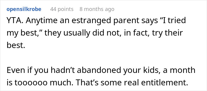 Woman Moves To A Spiritual Community, Abandoning Kids, Is Upset It Backfires Years Later Woman Moves To A Spiritual Community, Abandoning Kids, Is Upset It Backfires Years Later