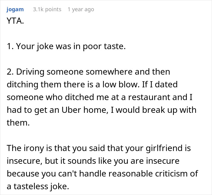 Man Leaves GF Without A Ride And Ignores Her Calls For Not Dropping His Misogynistic Comment Man Leaves GF Without A Ride And Ignores Her Calls For Not Dropping His Misogynistic Comment