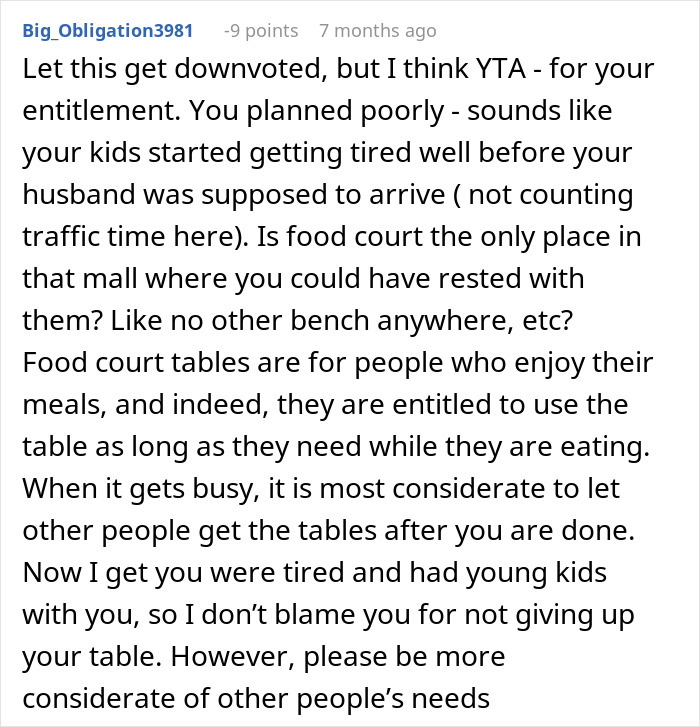 “She’s Scaring My Kids”: Entitled Woman Wants A Table, Tries Taking It From The Wrong Person “She’s Scaring My Kids”: Entitled Woman Wants A Table, Tries Taking It From The Wrong Person