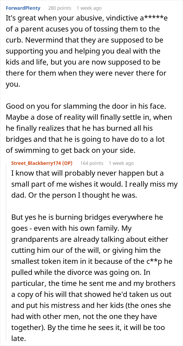 Entitled Man’s House Takeover Attempt Ends In Police Call As Daughter Refuses To Help Him Entitled Man’s House Takeover Attempt Ends In Police Call As Daughter Refuses To Help Him