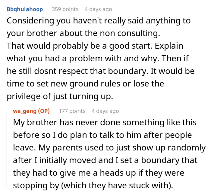 “I've Become A Doormat”: Brother Oversteps Sister’s Boundaries, The Net Helps Her Open Her Eyes “I've Become A Doormat”: Brother Oversteps Sister’s Boundaries, The Net Helps Her Open Her Eyes