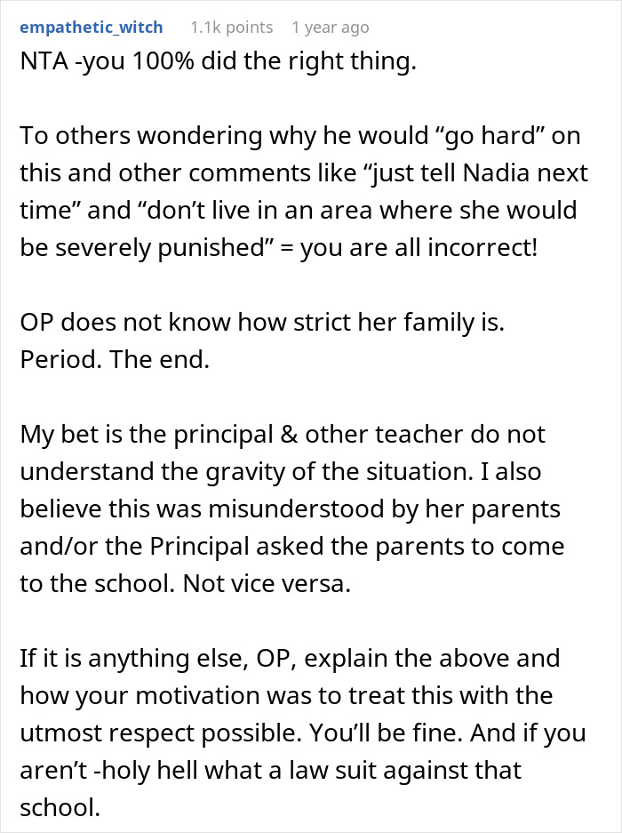 Muslim Student’s Headscarf Slips, Male Teacher Asks Female Colleague For Help, She Reports Him Muslim Student’s Headscarf Slips, Male Teacher Asks Female Colleague For Help, She Reports Him
