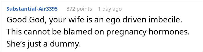 Man Berates Pregnant Wife After Her Outburst As It Will Cost Them $1K A Month Man Berates Pregnant Wife After Her Outburst As It Will Cost Them $1K A Month