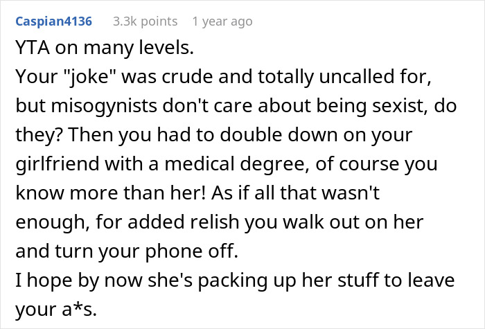 Man Leaves GF Without A Ride And Ignores Her Calls For Not Dropping His Misogynistic Comment Man Leaves GF Without A Ride And Ignores Her Calls For Not Dropping His Misogynistic Comment