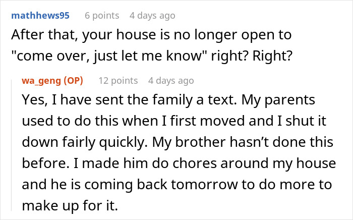 “I've Become A Doormat”: Brother Oversteps Sister’s Boundaries, The Net Helps Her Open Her Eyes “I've Become A Doormat”: Brother Oversteps Sister’s Boundaries, The Net Helps Her Open Her Eyes