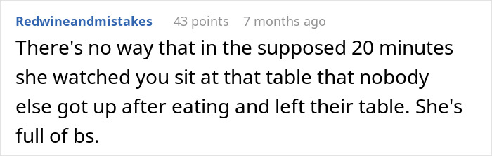 “She’s Scaring My Kids”: Entitled Woman Wants A Table, Tries Taking It From The Wrong Person “She’s Scaring My Kids”: Entitled Woman Wants A Table, Tries Taking It From The Wrong Person