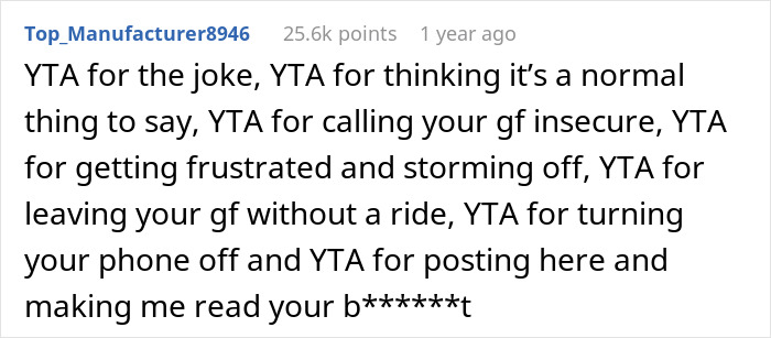 Man Leaves GF Without A Ride And Ignores Her Calls For Not Dropping His Misogynistic Comment Man Leaves GF Without A Ride And Ignores Her Calls For Not Dropping His Misogynistic Comment