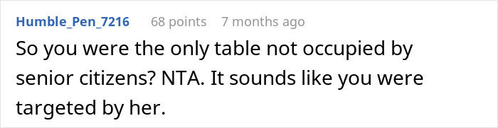 “She’s Scaring My Kids”: Entitled Woman Wants A Table, Tries Taking It From The Wrong Person “She’s Scaring My Kids”: Entitled Woman Wants A Table, Tries Taking It From The Wrong Person
