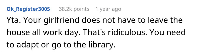 Man Doesn’t Understand Why GF Is Upset He Wants Her Out Of The House, Gets A Reality Check Man Doesn’t Understand Why GF Is Upset He Wants Her Out Of The House, Gets A Reality Check