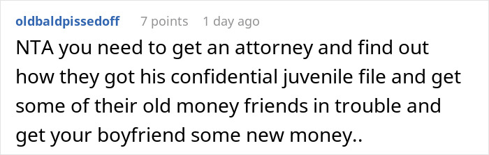 Woman Cuts Contact With Parents After They Dig Up Her Fiancé's Juvenile File To Break Them Up Woman Cuts Contact With Parents After They Dig Up Her Fiancé's Juvenile File To Break Them Up