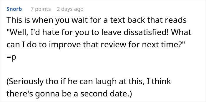Woman Accidentally Texts A Detailed First Date Review And Rating To Her Date Woman Accidentally Texts A Detailed First Date Review And Rating To Her Date