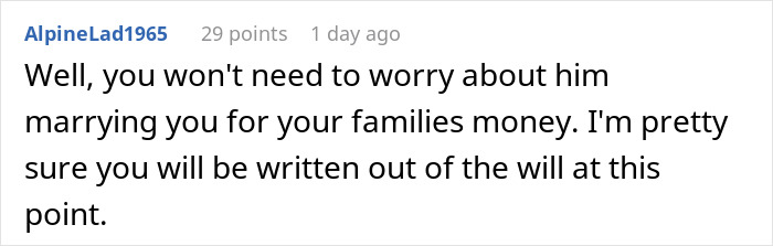 Woman Cuts Contact With Parents After They Dig Up Her Fiancé's Juvenile File To Break Them Up Woman Cuts Contact With Parents After They Dig Up Her Fiancé's Juvenile File To Break Them Up