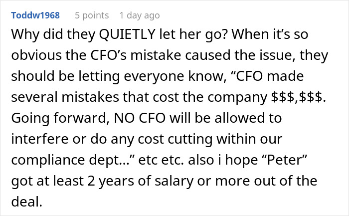 Worker Maliciously Complies With CFO’s Lay-Offs Until She Realizes She Made A Huge Mistake Worker Maliciously Complies With CFO’s Lay-Offs Until She Realizes She Made A Huge Mistake